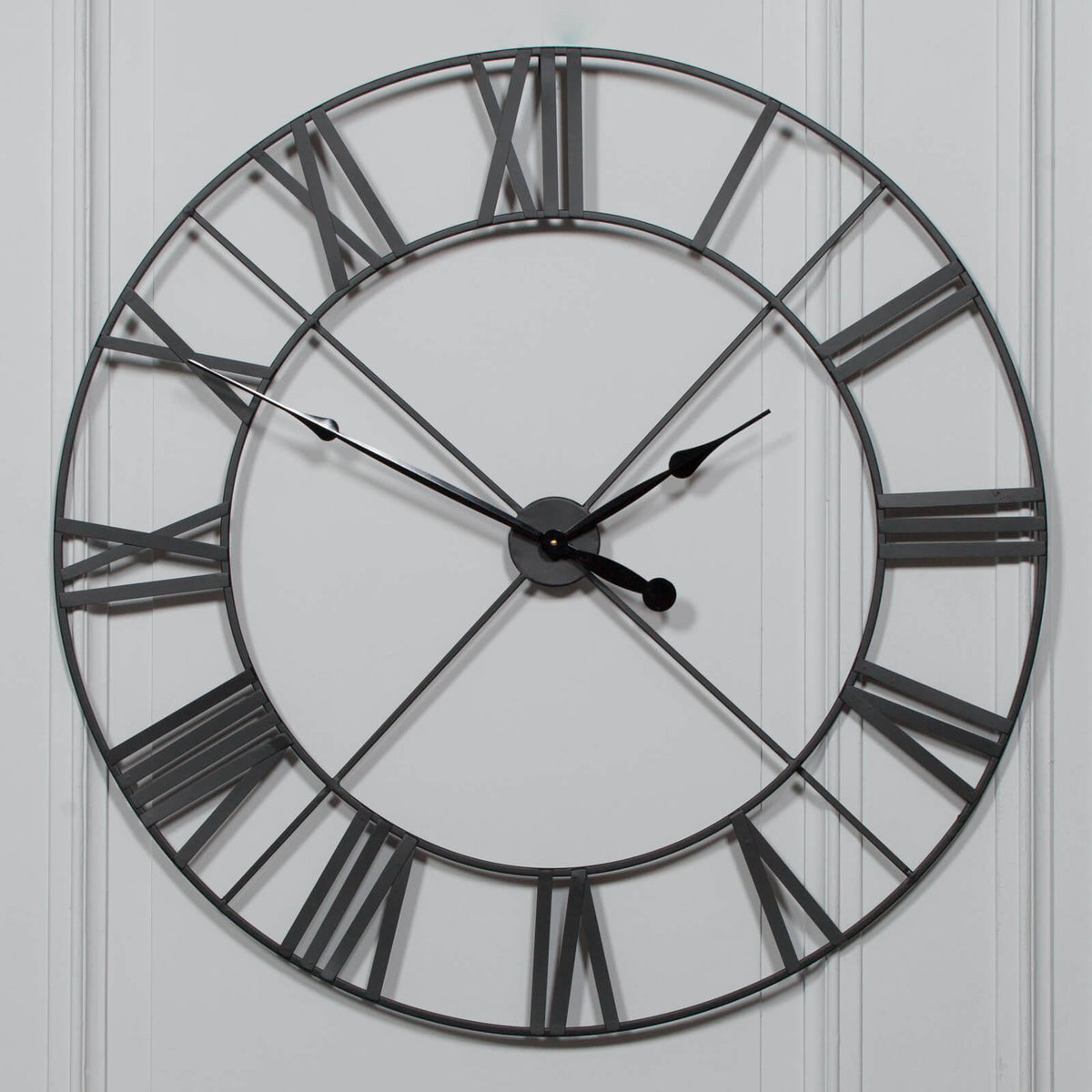 large skeleton clock 100cm 110 cm black skeleton wall clock skeleton frame clock black 100cm 110cm near me london uk