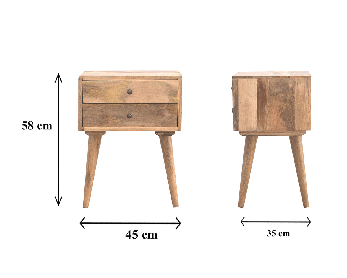 Solid Wood Bedside Table Instalments uk