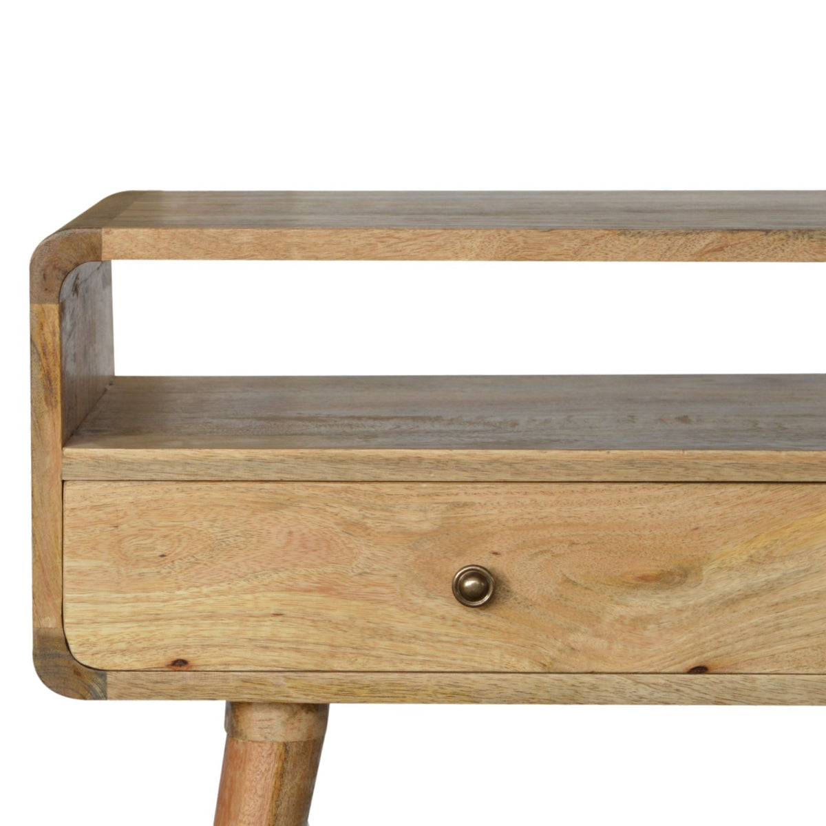 Handmade Oak-ish Tall Modern Console Table for sale uk online