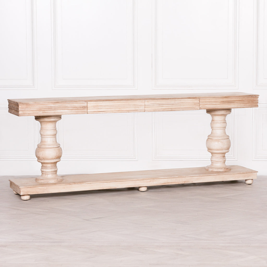wooden console table for big hallway big wooden console table light wood
