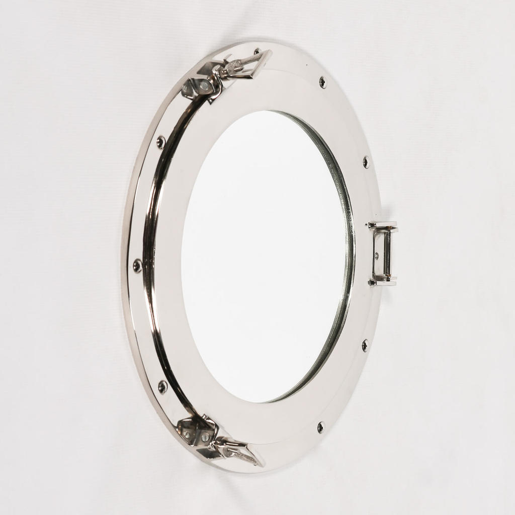 Large port hold mirror silver uk