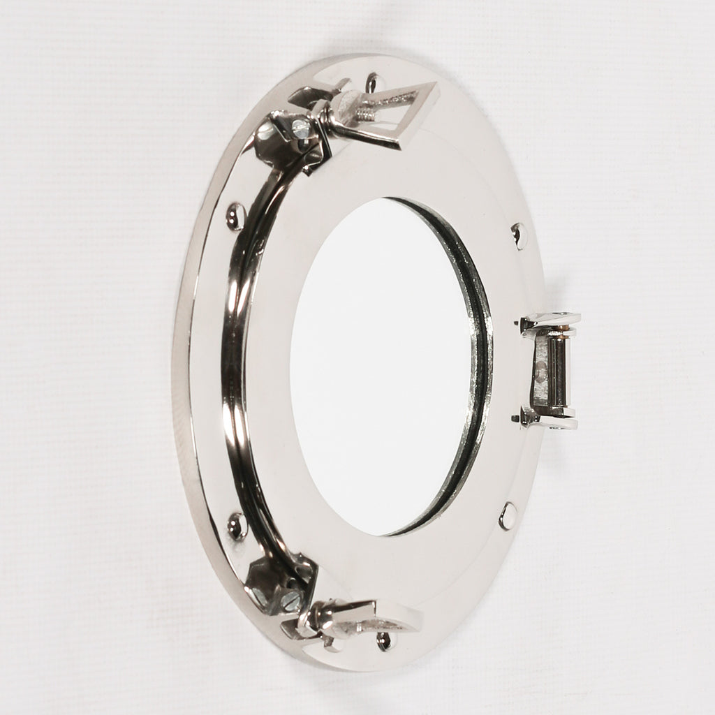 small silver porthole mirror on sale uk cheap